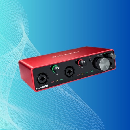 Focusrite Scarlett 4i4 3rd Gen USB Audio Interface