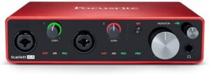 Focusrite Scarlett 4i4 3rd Gen USB Audio Interface